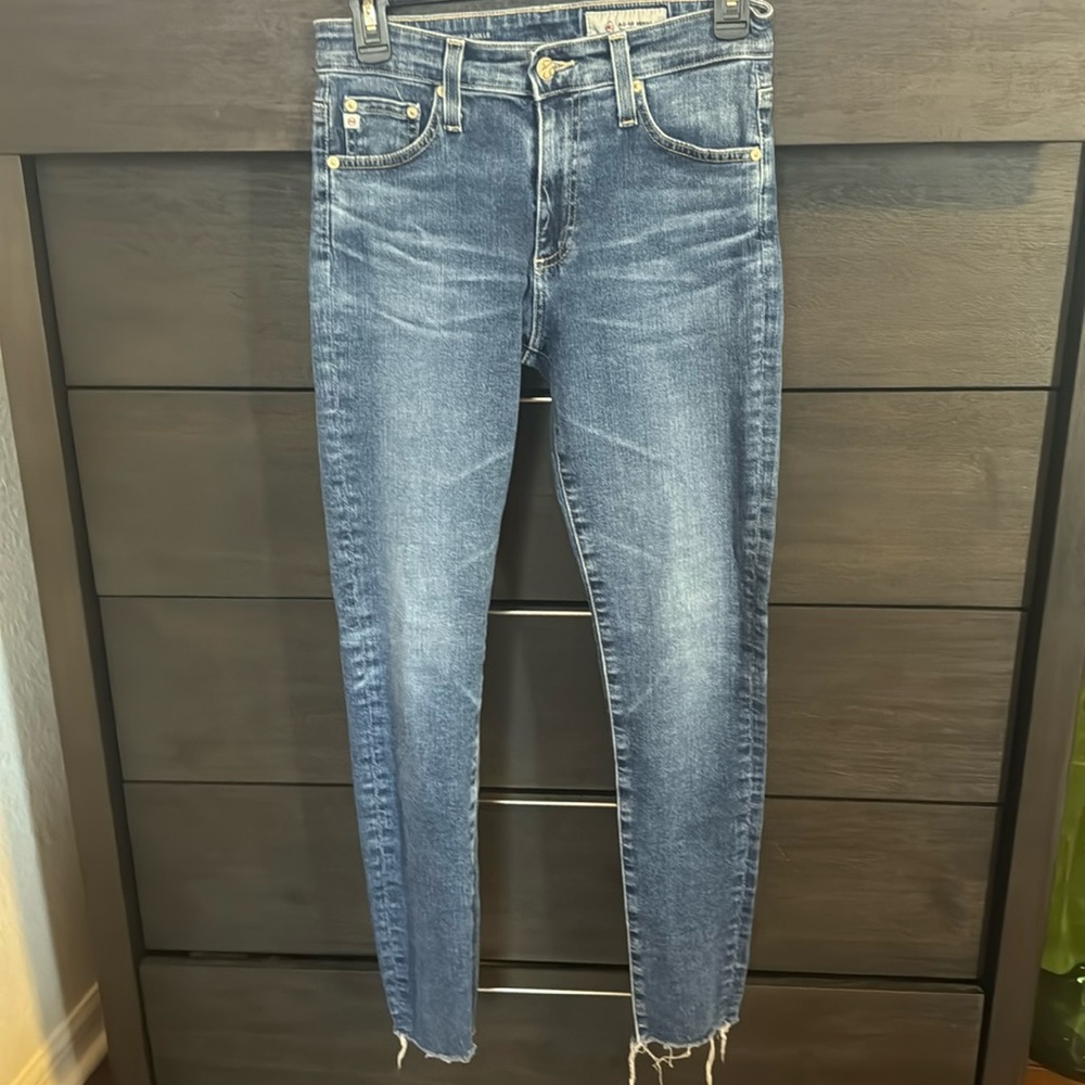 Women’s AG skinny ankle jeans